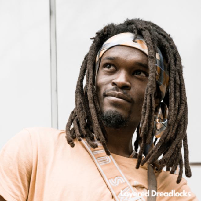 Layered Dreadlocks mens dreadlocks styles