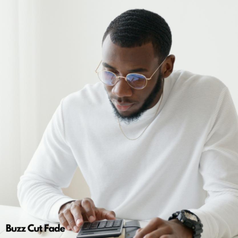 Buzz Cut Fade, a clean cut in best black boy haircuts